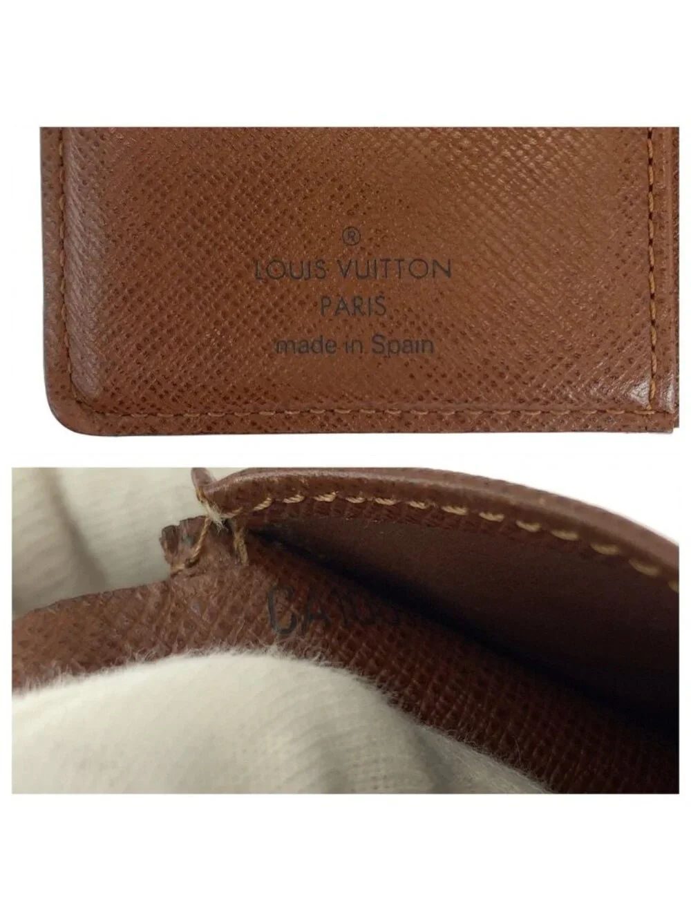 Louis Vuitton Monogram Portefeuille Vienowa Brown Folding Wallet
